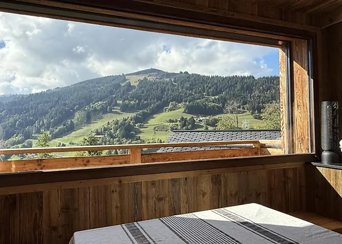 Nouveau ! Nova - - Cheminee, Jacuzzi, Superbe Vue Horská chata